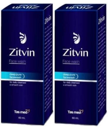 Zitvin Deep Pure Face Wash For Smooth Skin 60ml ( pack 2 )