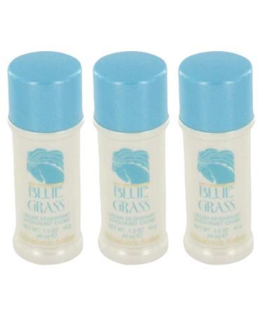 - PACK OF 3X - Blue Grass Deodornt Cream For Women