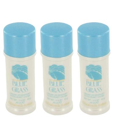 - PACK OF 3X - Blue Grass Deodornt Cream For Women