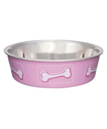 Loving Pets Coastal Bella Bowl Dog Bowl Small Pink