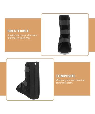 Buy Healifty Straight Shoes with Arch Support - Foot Drop & Fracture Stabilizer - Anti-Rotation Boot - Black - International Shipping - Buy Online on GoSupps.com