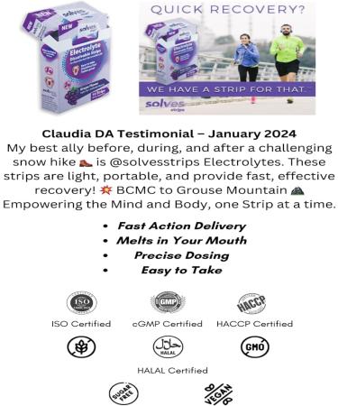 Sugar-Free Electrolyte Replenishment - Grape Burst | Instant Hydration High-Potency Single-Serve Packs for Gym & Outdoor Activity (Pack of 10 - Buy Online on GoSupps.com