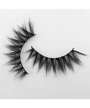 Buy Maycaur 3D Faux Mink False Eyelashes - 3 Pairs of 15mm Soft Fluffy Reusable Lashes for Natural Makeup - International Shipping Available - Buy Online on GoSupps.com