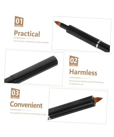 Beavorty Lipstick Brush - Portable Aluminum Lip Gloss Applicator Smudge Stick Makeup Tool for Flawless Lips | International Shipping Available - Buy Online on GoSupps.com