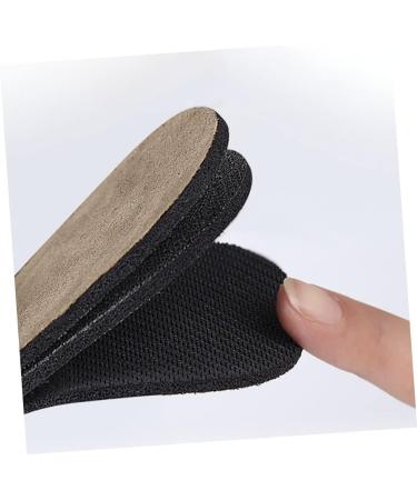 NOLITOY 4 Pairs Inner Heightening Insoles - Men's Shoe Lifts Anti-Slip Orthopedic Heel Inserts Soft EVA Suede Pads for Comfort & Support - Buy Online on GoSupps.com