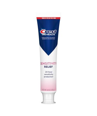 Crest Sensitivity Toothpaste 4.8 oz (3 Pack) Relieves Sensitivity Strengthens Gums Anticavity Clinically Proven Antibacterial Toothpaste - Buy Online on GoSupps.com