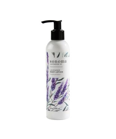 Sonoma Lavender Aromatherapy Lavender Lotion for Dry Skin Body Moisturizer All Natural Body Lotion to Revitalize and Moisturize for Smoother Skin 8oz