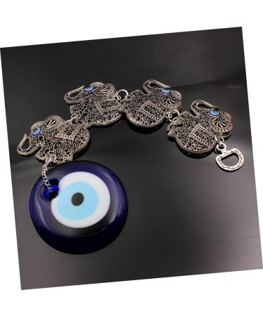 Holibanna Elephant Pendant Ornaments Car Decorations Amulet Wall Hanging Pendant Wall Hanging Crafts Devil Eye - Buy Online on GoSupps.com