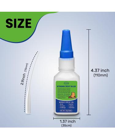 Professional Boot Glue - Strong Quick Dry Shoe Repair Adhesive for Boots, Leather Shoes, Sneakers & Handbags - Buy Online on GoSupps.com