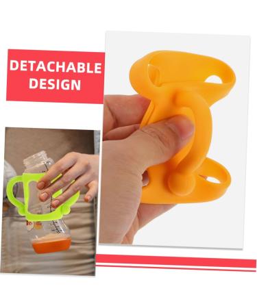 Toyvian 6 Pcs Bottle Handle Bottle Handle Milk Bottle Grips Bottle Handle Bottle Handles Bottle Grip Soft Wide Mouth Child 13.00X7.00X6.50CMx3pcs Assorted Colorx3pcs - Buy Online on GoSupps.com
