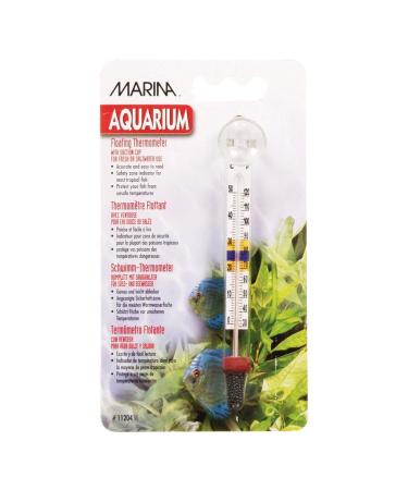 Marina Deluxe Floating Thermometer with Suction Cup 1 Pack