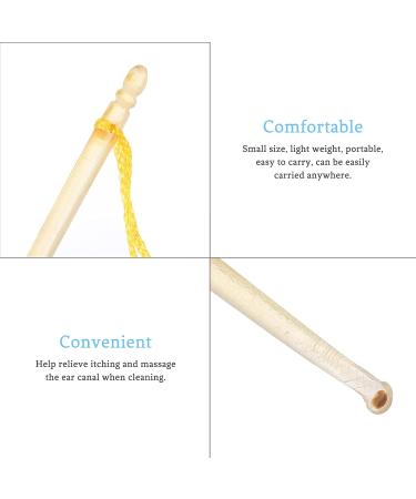 Healifty Earwax Removal Kit - 5 Sets Spoon & Curette Tools for Adults, Yellow Wax Cleaner Set for Comfortable Ear Cleaning - Digger & Picker Tools - Yellowx5pcs - Buy Online on GoSupps.com