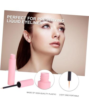 Mipcase 10 Pcs Eyelash Brush Empty Tube Pink Mascara Empty Refillable Tube Refillable Bottle for Cosmetics 1 ml (Pack of 1) Pink - Buy Online on GoSupps.com