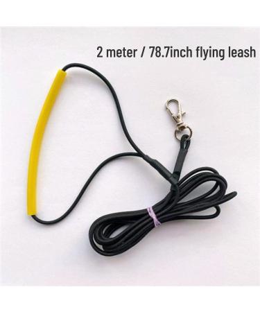 Medium Black Bird Diaper Harness Flight Suit with Leash for Parrots Cockatiel - Bird Training Nappy Suit Liners - Buy Online on GoSupps.com