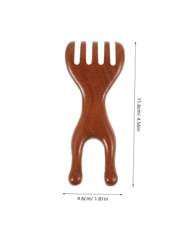 Beavorty Wooden Wide Tooth Comb - Antistatic Scalp Massager for Hair & Scalp Health | Perfect for Women - Buy Online on GoSupps.com