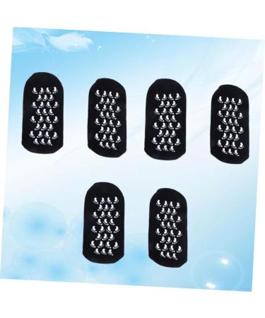 Ipetboom 3 Pairs Black Socks Moisturizing Socks Soften Repair Cracked Skin Gel Socks Dry Skin Socks Feet Care Ultimate Socks for Dry Cracked Skin on Feet Cotton Boat Socks Foot - Buy Online on GoSupps.com