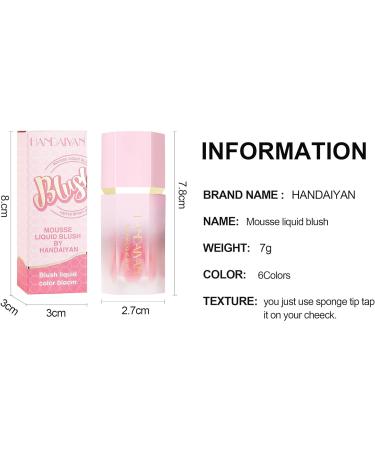 Long Lasting Liquid Blush Stick - Coral Shade | Creamy Soft Cheek Blusher | Multi-purpose Makeup | Natural Smooth Pigmented Formula - Buy Online on GoSupps.com