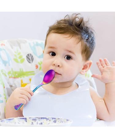 6-Part Children's Cutlery Set - Engraved Stainless Steel Forks & Spoons - Perfect Baptism Gifts | Baby & Childhood Essentials - Buy Online on GoSupps.com