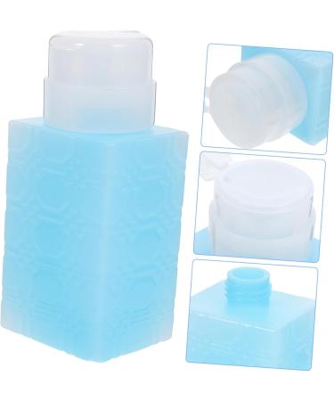 WOFASHPURET Gel Nail Polish Nail Gel Polish Nail Polish Remover Dispenser Pump Dispenser Nail Polish Remover Pump Powder Pump Bottle Alcohol Dispenser Bottle Plastic Travel Manicure 6x5x13cm Blue - Buy Online on GoSupps.com