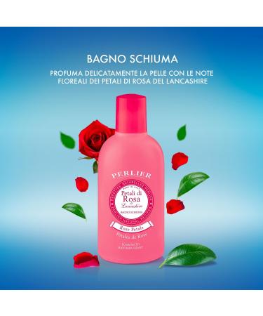 Buy Perlier Petali Di Rosa Bagnoschiuma Body Wash 500ml - Italian Import | Luxurious Rose Scented Shower Gel | Ship Worldwide - Buy Online on GoSupps.com