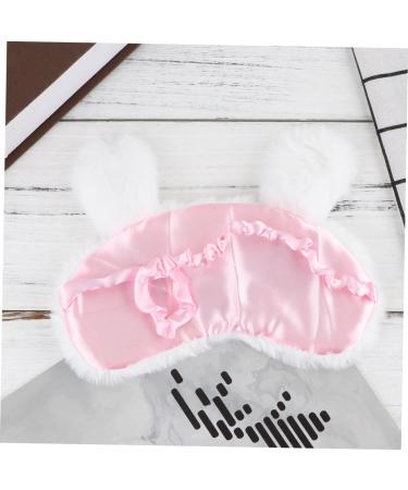 Didiseaon Plush Eye Cover Travel Mask - Rabbit Design Breathable Sleep Mask Cartoon Ice Bag - Ideal for Women | International Shipping Available - Buy Online on GoSupps.com