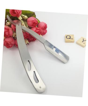 Beaupretty 2pcs Hand Razor for Men | Stainless Steel Manual Razor & Beard Hair Clip - Buy Online on GoSupps.com