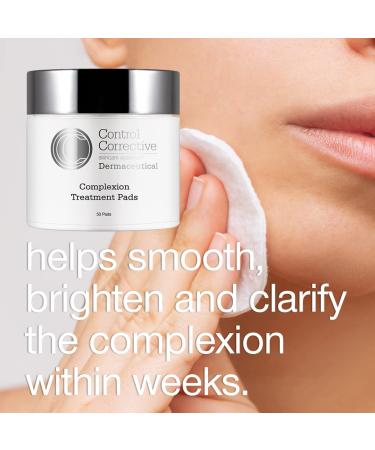 CONTROL CORRECTIVE Complexion Treatment Pads - Exfoliate Pores, Eliminate Impurities, and Brighten Skin - Buy Online on GoSupps.com