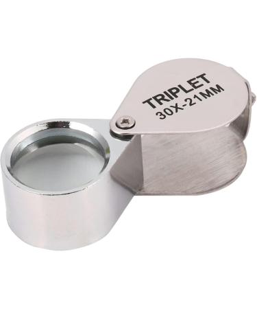 Portable Portable 30x 21mm s Magnifier Gold Eye Loupe with Exquisite Box Full of Stars - Buy Online on GoSupps.com