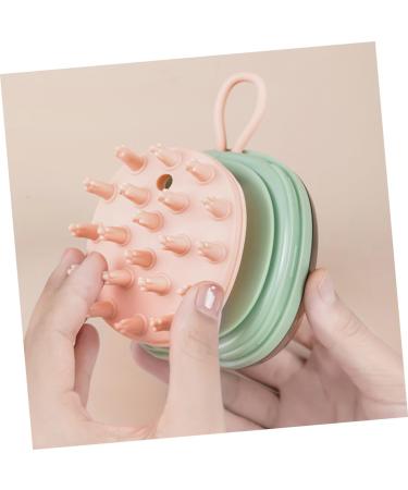 Magiclulu Silicone Shampoo Brush - Scalp Massager & Hair Care Tool for Shower | Multifunctional Head Massage & Cleaning Brush - Buy Online on GoSupps.com