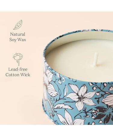 La Jolie Muse Peppermint & Eucalyptus Candle - 185g Natural Soy Wax 35 Hours Burn Time Perfect Christmas Gift - Buy Online on GoSupps.com