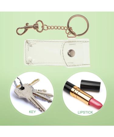 CALLARON Lipstick Holder Keychain & Chapstick Sleeve Pouch Set for Women and Girls - Buy Online on GoSupps.com