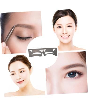 Beavorty 6 Pcs Eyebrow Ruler Brow Template Brow Shaping Ruler T Tool Eyebrow Guide Ruler Mold Eyebrow Shape - Buy Online on GoSupps.com