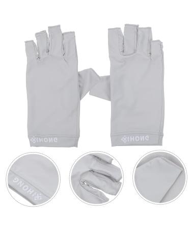Healeved 3 Pairs Uv Gloves Hand Gloves for Protection Touchscreen Gloves Uv Gel Gloves Uv Nail Gloves Summer Sunblock Gloves Outdoor Hiking Gloves Fabric Nail Polish Women's Fingerless - Buy Online on GoSupps.com