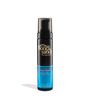 Bondi Sands 1-Hour Express Self Tanning Foam | Lightweight Fragrance-Free Formula Quickly Provides a Natural Flawless Bronzed Glow Vegan + Cruelty Free | 200 mL/6.76 Oz  - Buy Online on GoSupps.com