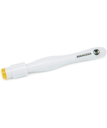 Sodacoda 40 TITANIUM Micro Needles Derma Stamp for deep acne scars surgery scars hair loss cellulite remove pigmentation - 1.5 mm 1.50mm - Buy Online on GoSupps.com