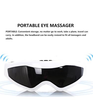 Vibration Eye Massage Device | Soothing Eye Muscle Relaxation Tool for Fatigue Relief | Sleep Eye Massager for Ultimate Relaxation - Buy Online on GoSupps.com