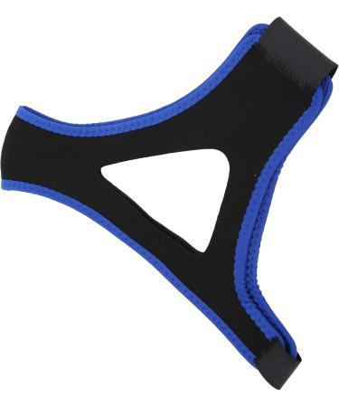 Buy Anti-Snoring Breathable Jaw Support Belt - Adjustable Comfort (Black/Blue) for Better Sleep - Buy Online on GoSupps.com