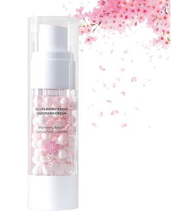 EXQST Whitening Lightening Cream, Cherry Blossom Pearl Lightening Capsules, Intimate Area Lightening Cream, for All Skin Types