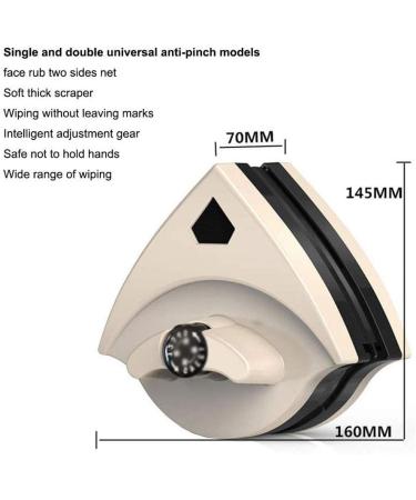 Double-Sided Glass Cleaner Glass Window Cleaner High-Rise Home Glass Cleaner - Buy Online on GoSupps.com