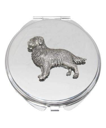 Golden Retriever Compact Mirror Handbag Gift With Free Engraving 154