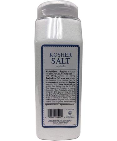 Badia Kosher Salt - 1.19kg (42 oz) | Premium Sal Kosher - Buy Online on GoSupps.com