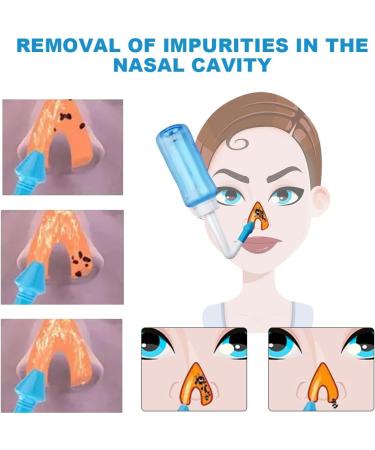 Nasal Rinse Bottle for Sinus Pressure Relief - 300 ML BPA Free Neti Pot for Adults and Kids with 40 Salt Packets - Buy Online on GoSupps.com