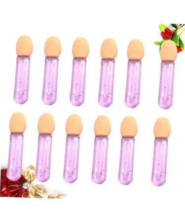 Housoutil 200 Pcs Eyeshadow Oval Sponge Brush Eye Makeup Eye Sponge Beauty Sponge Applicator Miss Make up 3.6X1.2 cmx2pcs Violetx2pcs - Buy Online on GoSupps.com