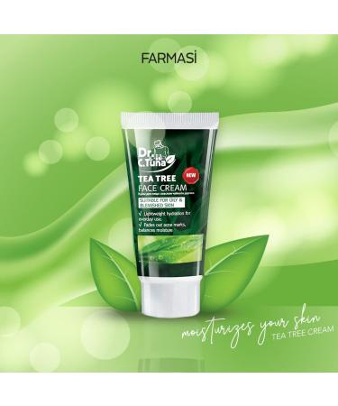 FARMASi Dr C Tuna Tea Tree Face Cream 50ml - Natural Acne Treatment & Hydration | Buy Online Internationally - Buy Online on GoSupps.com