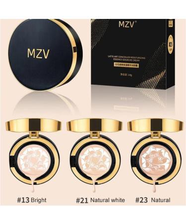 MZV Air Cushion BB Cream Waterproof Foundation - Tricolor Latte Concealer Cushion - Buy Online on GoSupps.com