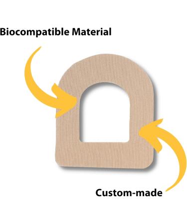 Diac Fixation Patch for Omnipod - 20 Nude Diabetes Patches for Omnipod Sensor | Blood Sugar Management Accessory - Buy Online on GoSupps.com