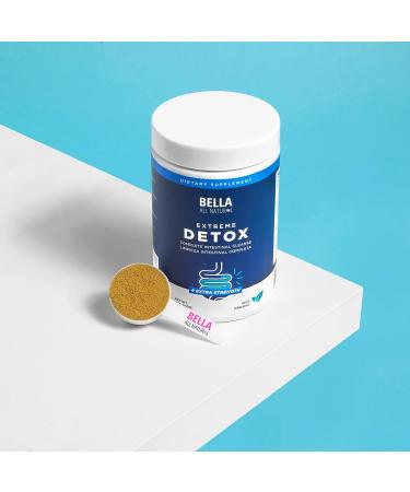 Bella All Natural Mini Extreme Detox Powder - Complete Colon Cleanser 30gm/1.05oz - Buy Online on GoSupps.com