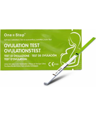 100 X One+Step Green Line ovulation test with optimal sensitivity - fertility test for women - ovulation tests for ovulation ... 1 piece (1 Pack)