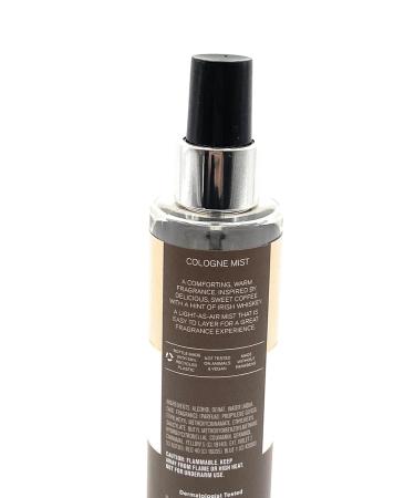 Bath and Body Works Coffee & Whiskey Men's Cologne Mist 5 Fluid Ounce Body Spray (2023 Limited Edition) Amber Wood 5 Fl Oz (Pack of 1) - Buy Online on GoSupps.com
