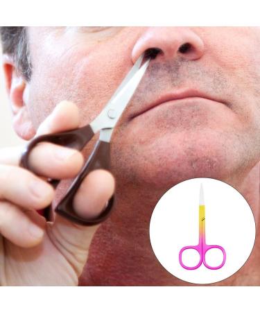IOIUSKKU Nail Cuticle Nippers Stainless Steel Scissors Eyebrow Trimmer Trimming Tool Spray Gold Pink - Buy Online on GoSupps.com